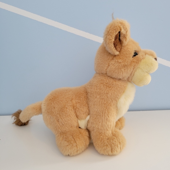 Simba The Lion King Cub Plush Stuffy Vintage 1990s Wal-Mart Canada - Picture 5 of 14